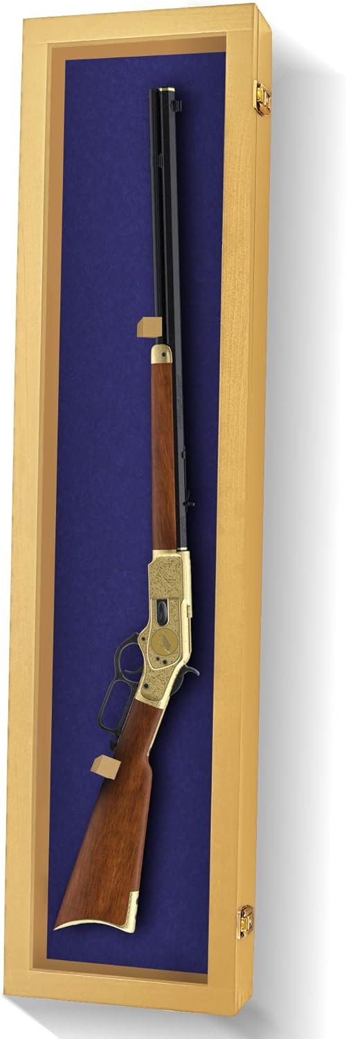 Vitrina de pistola  Vitrina de rifle con cerradura  Armarios de armas para rifles y escopetas  Montaje en pared de espada, vitrina de montaje en