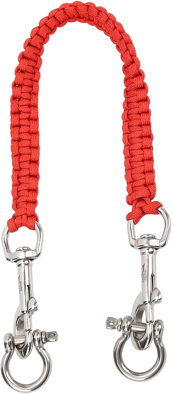 VGEBY Cordón para cámara de buceo, 360 grados retráctil flexible de rotación de la cámara de la vivienda de llevar el cordón de buceo Accesorios de