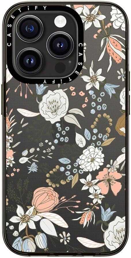 CASETiFY Funda compacta para iPhone 15 Pro 2 veces probada contra caídas de grado militar, protección contra caídas de 4 pies  Abstracto moderno