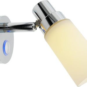 Luces de lectura RV de 12 voltios, luz de lectura regulable de 1224 V, luz cálida de 3000 K, luz LED con acabado pulido de vidrio esmerilado, Luces de lectura RV de 12 voltios, luz de lectura regulable de 1224 V, luz cálida de 3000 K, luz LED con acabado pulido de vidrio esmerilado,