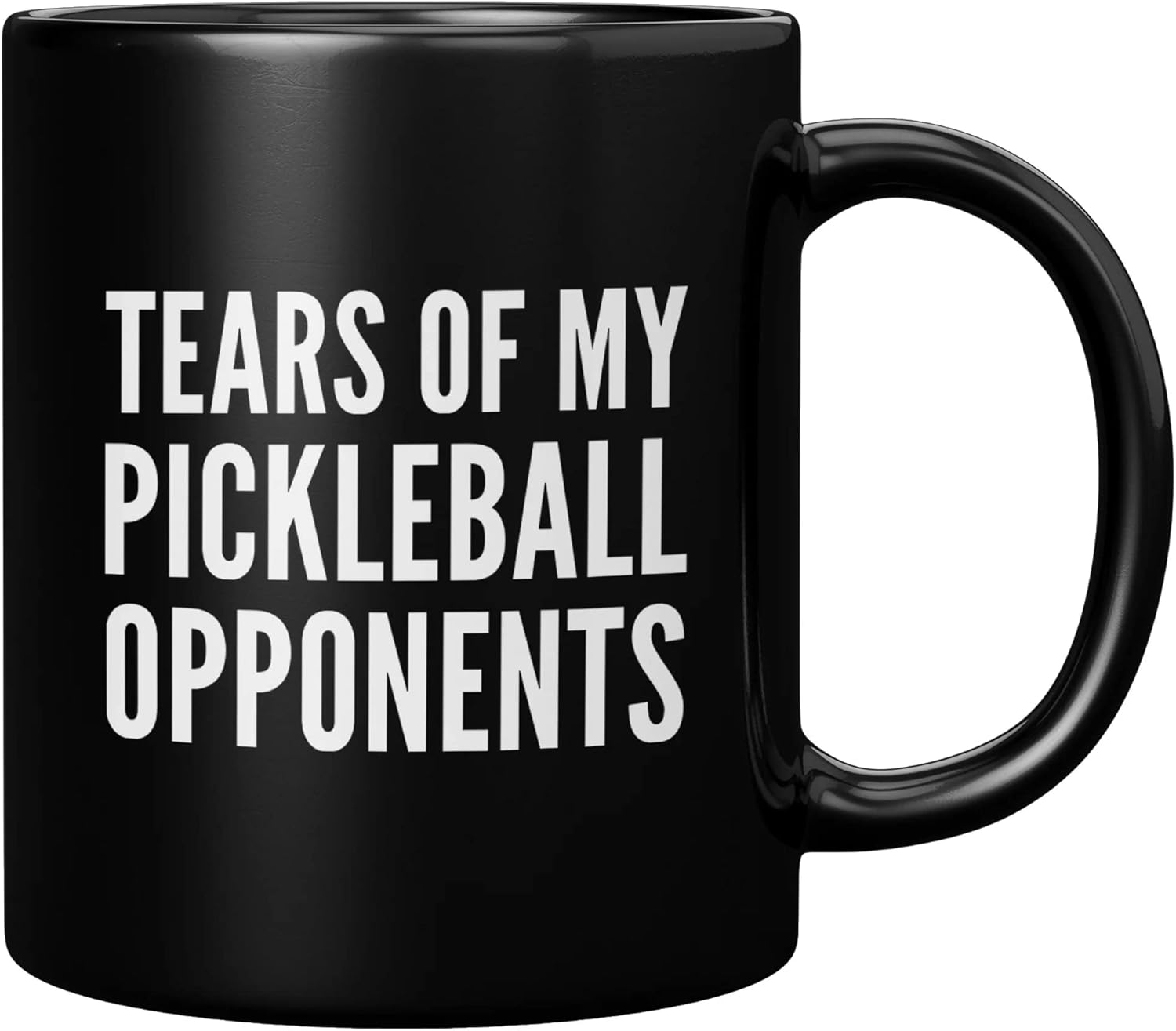 Panvola Tears of My Pickleball Opponents – Taza de cerámica para café, regalo para jugador deportivo, abuelo, abuela, marido, esposa, mamá, papá,