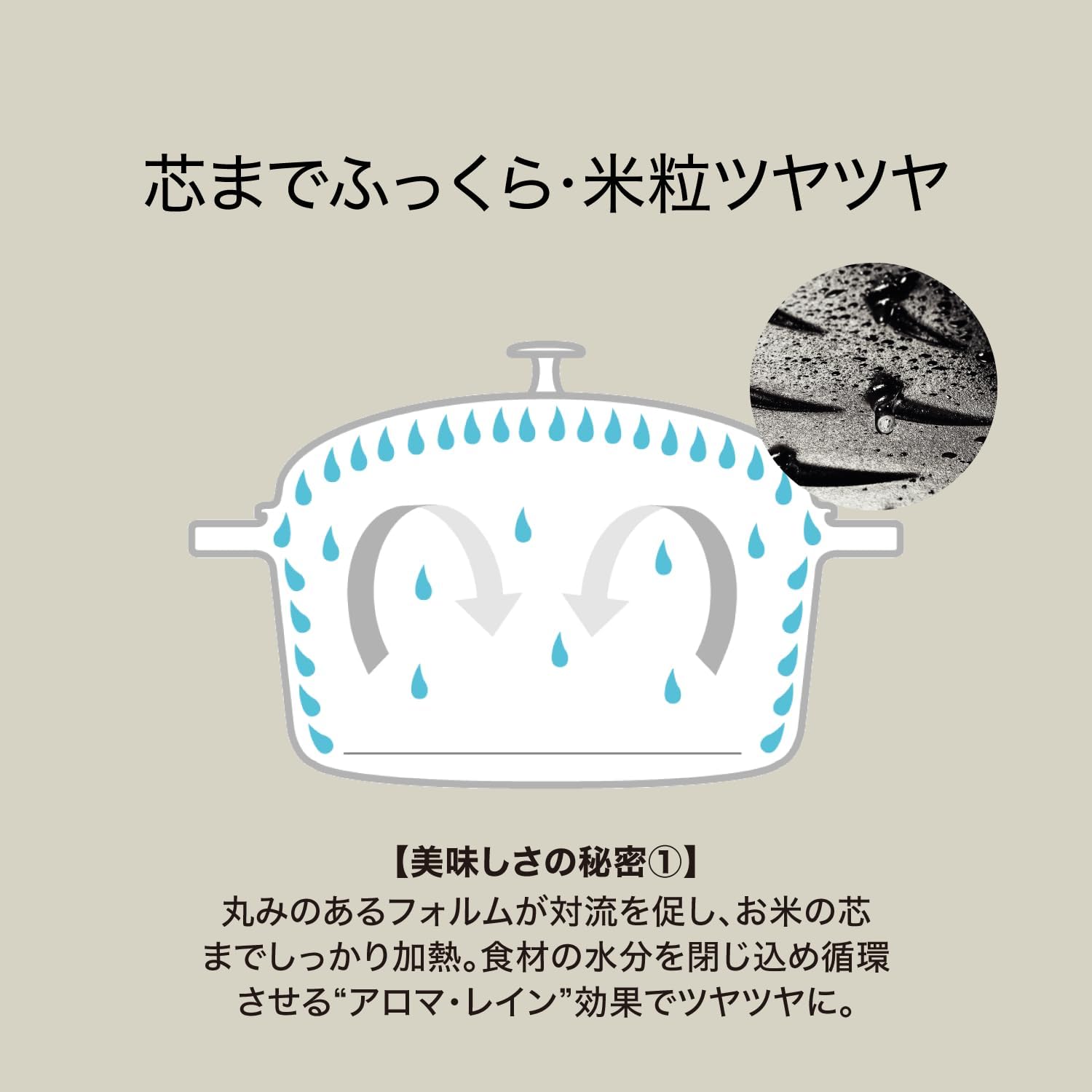 staub La Cocotte de GOHAN 40509-655 La Cocotte de GOHAN Black M 6.3 inches (16 cm) Rice Pot, 2 Pieces, Cast Iron Pot, Induction Compatible, Rice