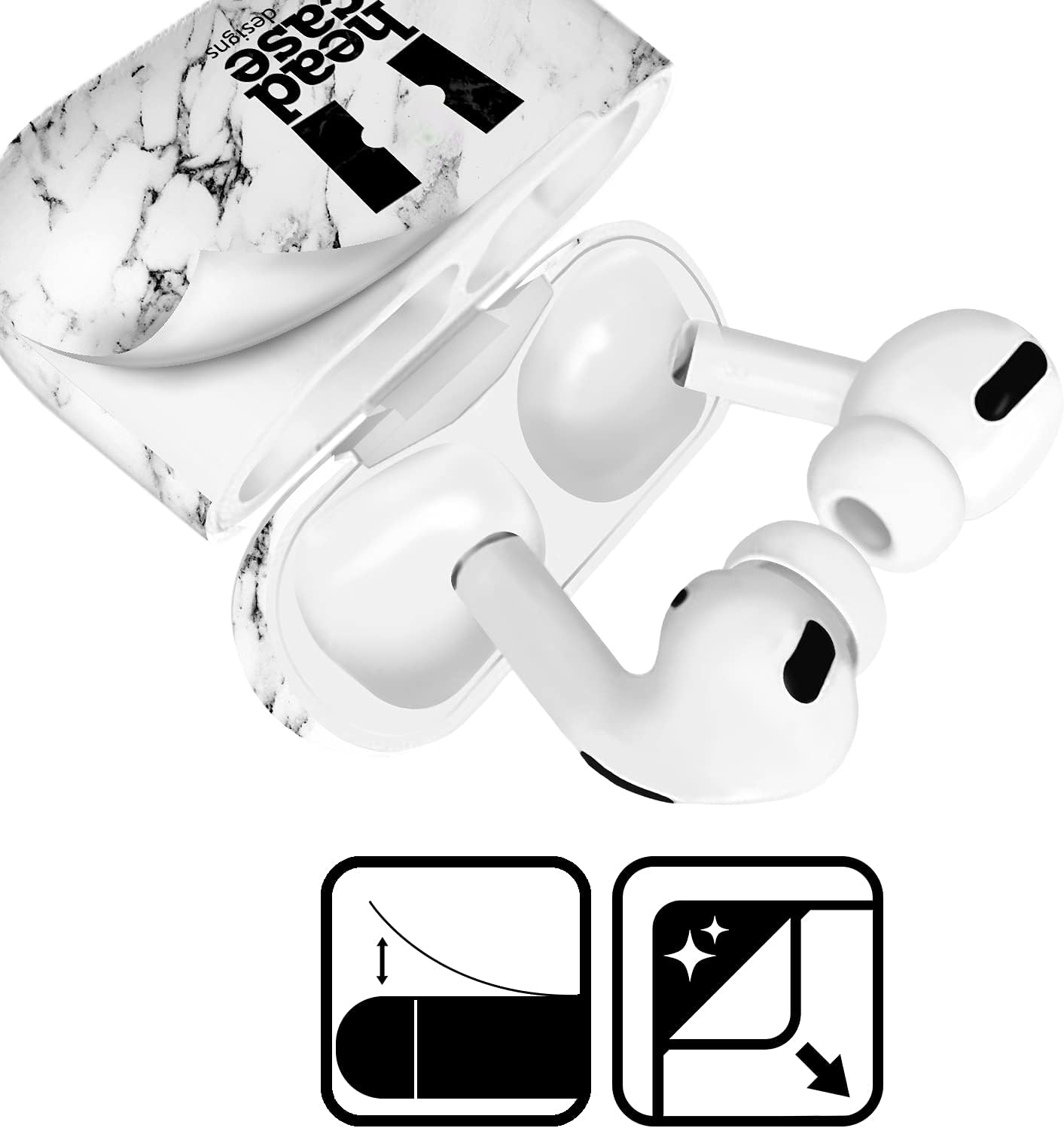 Head Case Designs Calcomanía de vinilo con licencia oficial de Scooby-Doo Scoob Mystery Inc. compatible con Apple AirPods Pro