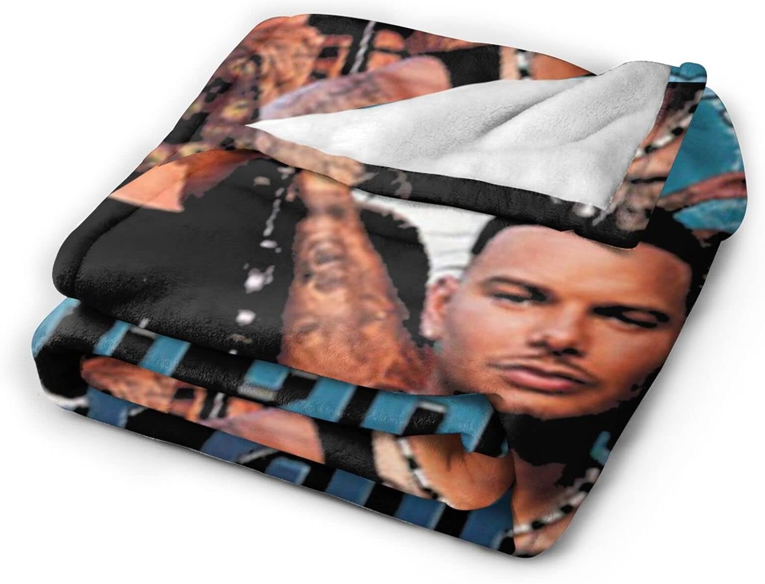Kane Singer – Manta de franela de vellón marrón para todas las estaciones, cálida, ultrasuave, manta casual para cama, sofá, cama, sofá o