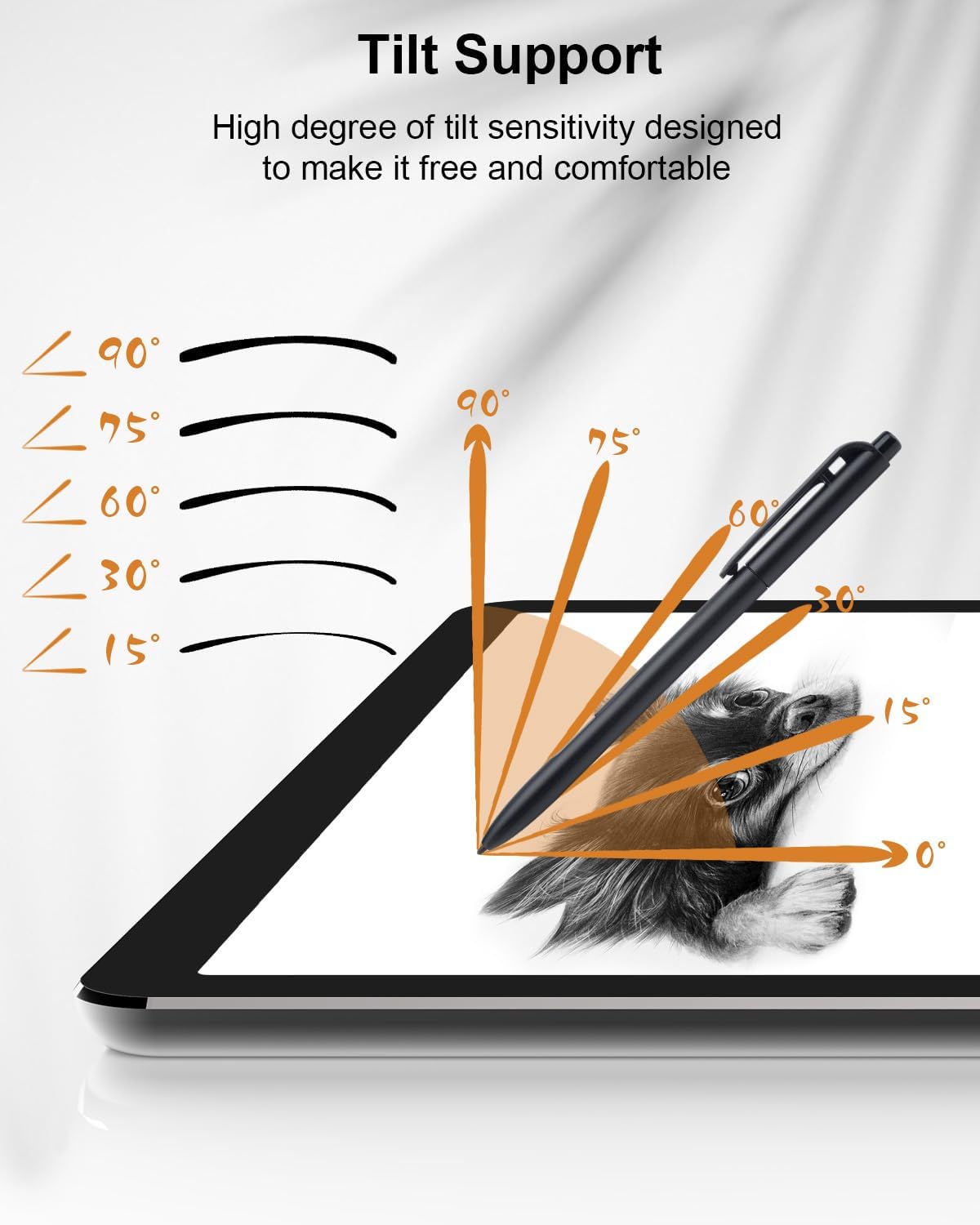 EMR Stylus para 2 bolígrafos notables con borrador, bolígrafo de repuesto para tableta Notable 2, bolígrafos digitales con nivel de presión 4096,
