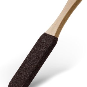 BEZOX Lima de pedicura de piedra pómez para pies (1 unidad), mango ergonómico de madera, removedor de callos para pies y manos más suaves, limpiador BEZOX Lima de pedicura de piedra pómez para pies (1 unidad), mango ergonómico de madera, removedor de callos para pies y manos más suaves, limpiador