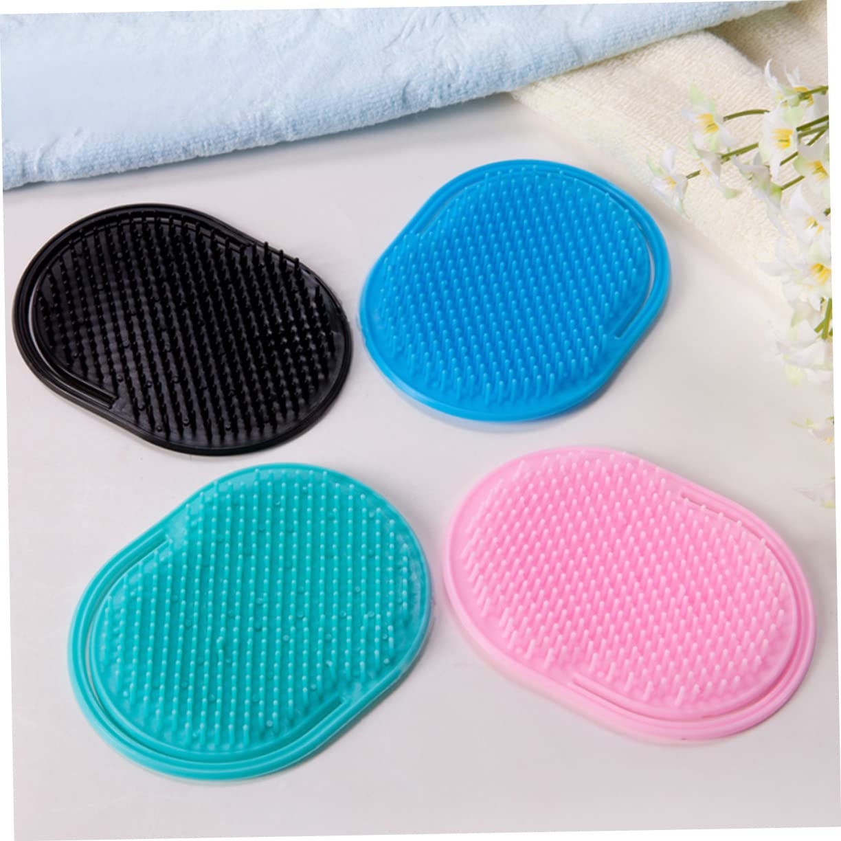Beatifufu Peine para el cabello para hombres, peine para el cuero cabelludo, peine para masajear el cabello, peine de masaje para el cabello, peine