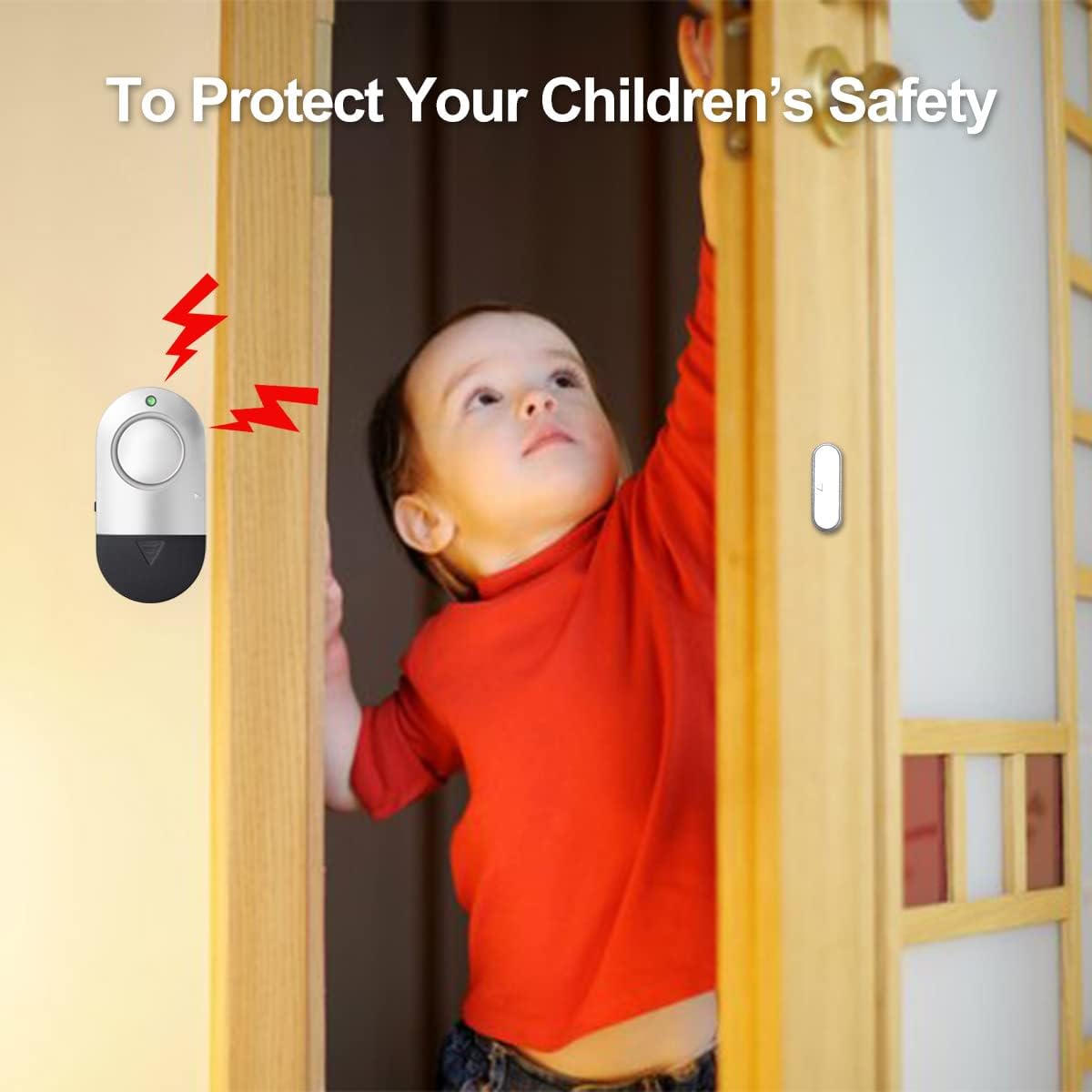 Alarmas de puerta y ventana, alarmas Toeeson de 120 dB para puerta de piscina para seguridad de niños, alarmas de ventana para el hogar
