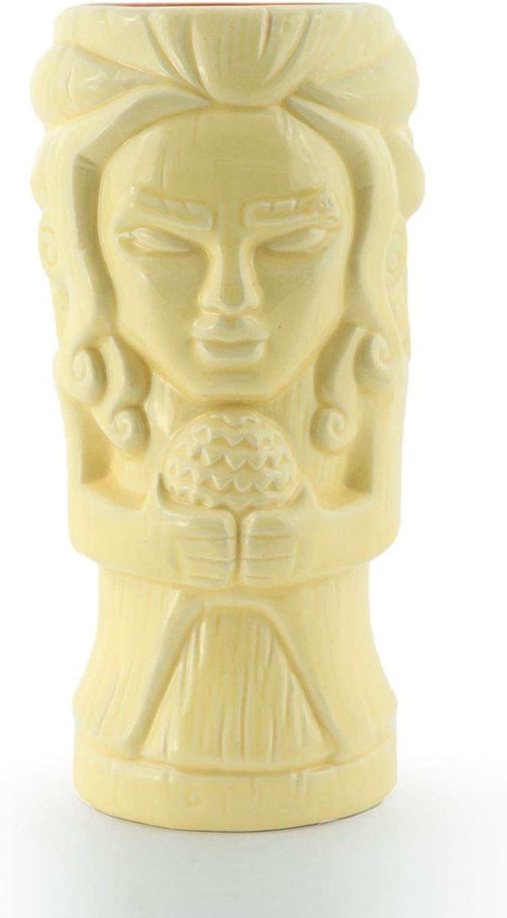Game of Thrones Geeki Tikis Daenerys Targaryen – Taza de cerámica oficial estilo Tiki  Capacidad para 17 onzas