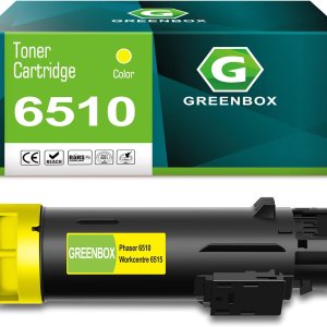 GREENBOX Cartucho de tóner de alto rendimiento remanufacturado 6510 de repuesto para impresora Xerox 6515 6510 106R03479 para impresora Phaser 6510N GREENBOX Cartucho de tóner de alto rendimiento remanufacturado 6510 de repuesto para impresora Xerox 6515 6510 106R03479 para impresora Phaser 6510N