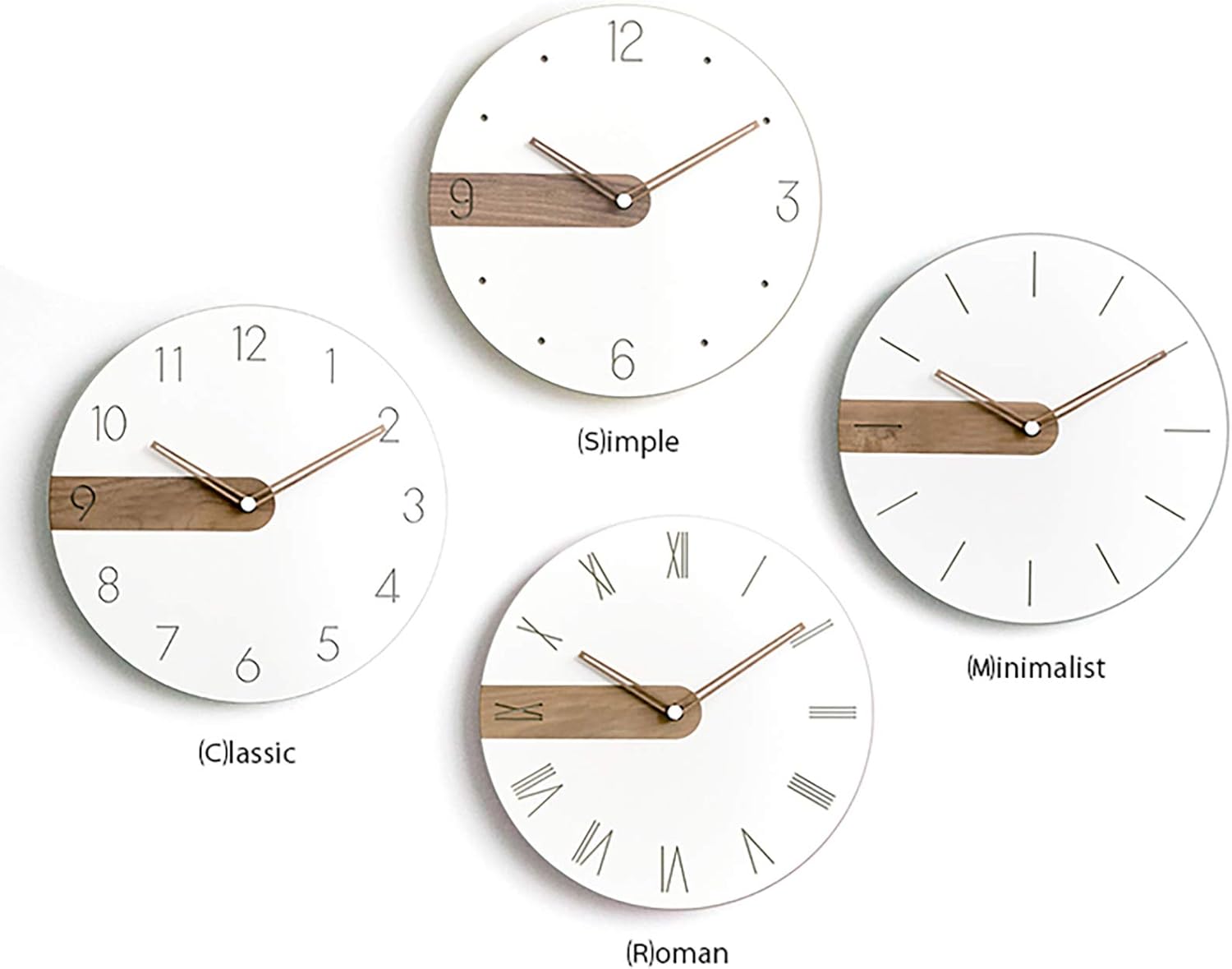 Stephanie Imports – Reloj moderno de pared diseño minimalista