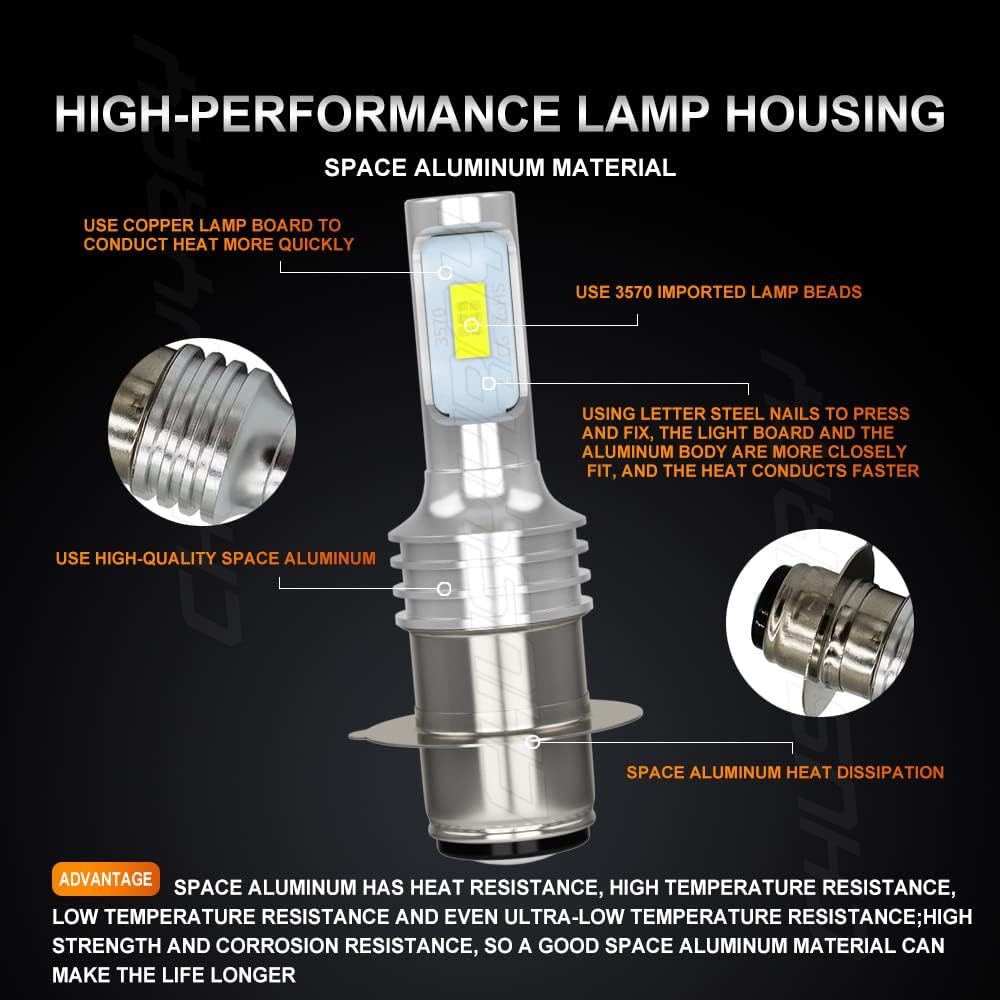 CHUSYYRAY Bombillas LED para Kubota L4610 L4630 L5030 bombilla p#34070-99010 LED faro delantero paquete de 2