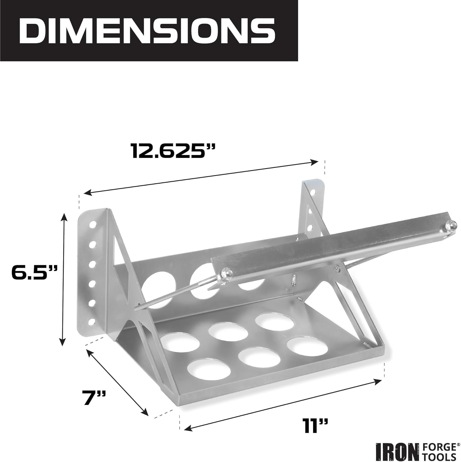 Soporte universal de bandeja de batería atornillada, caja de montaje universal de acero ligero, caja de batería para barco, carreras de arrastre,
