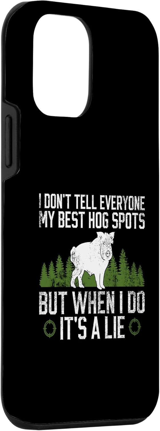 iPhone 12 mini Bor Hunting Design For Pig Hunting Case