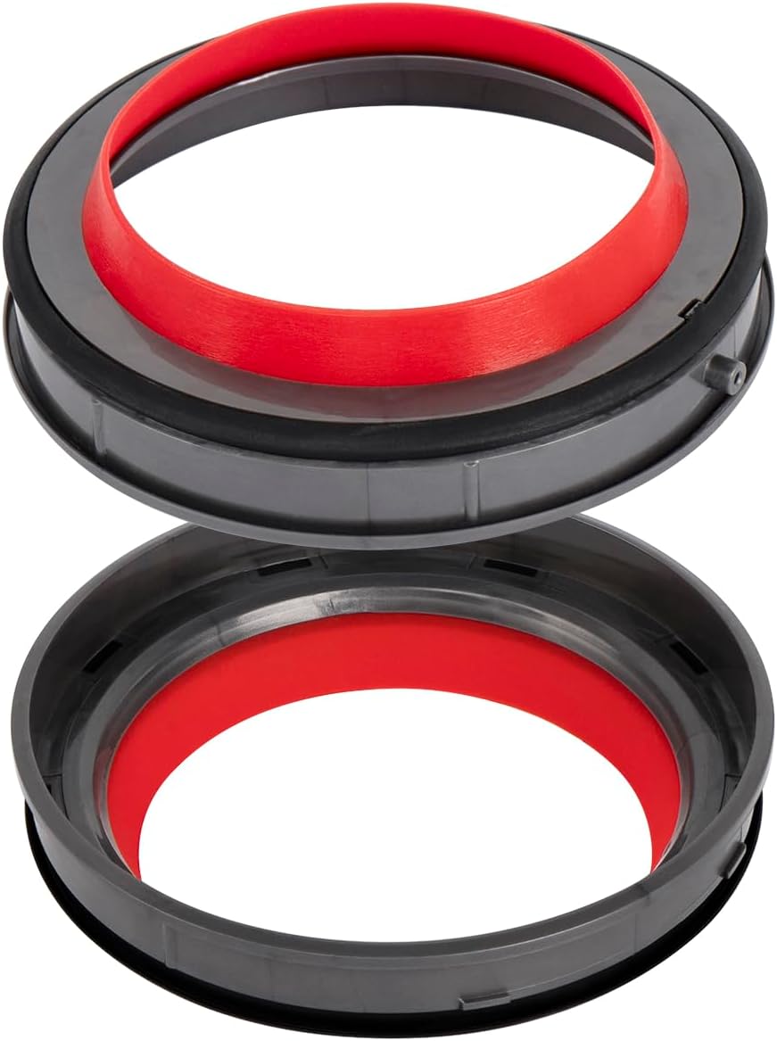 WuYan Anillo de sellado fijo superior de repuesto para aspiradora Dyson Cyclone V10 SV12, accesorios de repuesto para cubo de polvosuciedad.