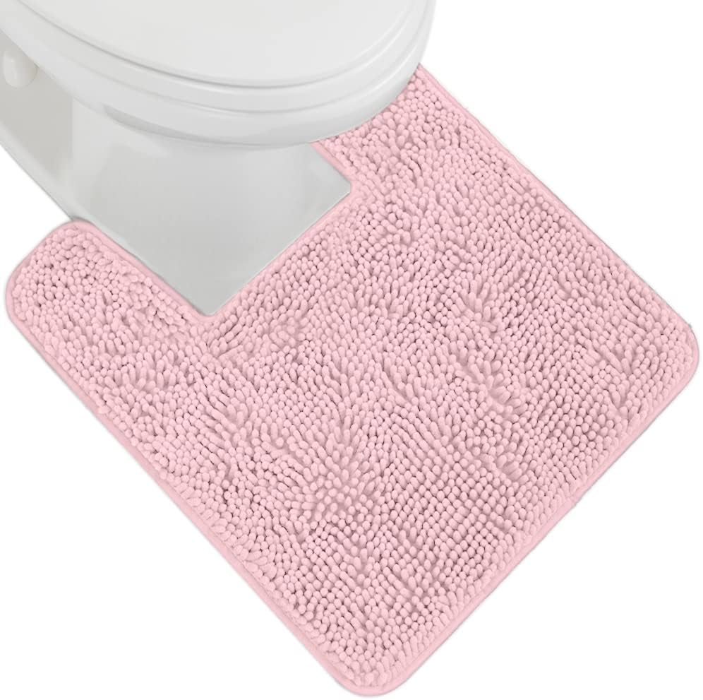 Gorilla Grip – Alfombra de baño de lujo, de felpa, extra suave, duradera y absorbente, lavado y secado a máquina, perfecta para una sola alfombra