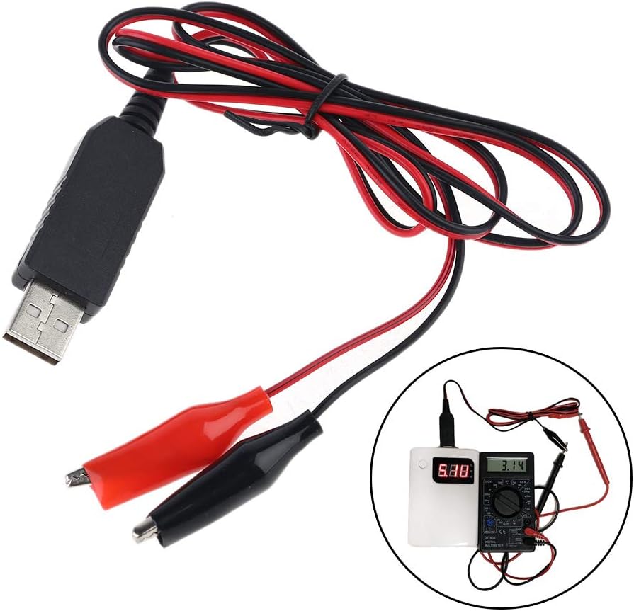 Usb 5V a 3V Aa AA Cable Eliminador de Batería, Cable de Alimentación de Batería Para Radio Led Juguete Eléctrico Ligero