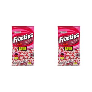 Sour Cherry Frooties – Tootsie Roll Chewy Candy – 360 piezas, bolsa de 38.8 onzas (paquete de 2) Sour Cherry Frooties – Tootsie Roll Chewy Candy – 360 piezas, bolsa de 38.8 onzas (paquete de 2)