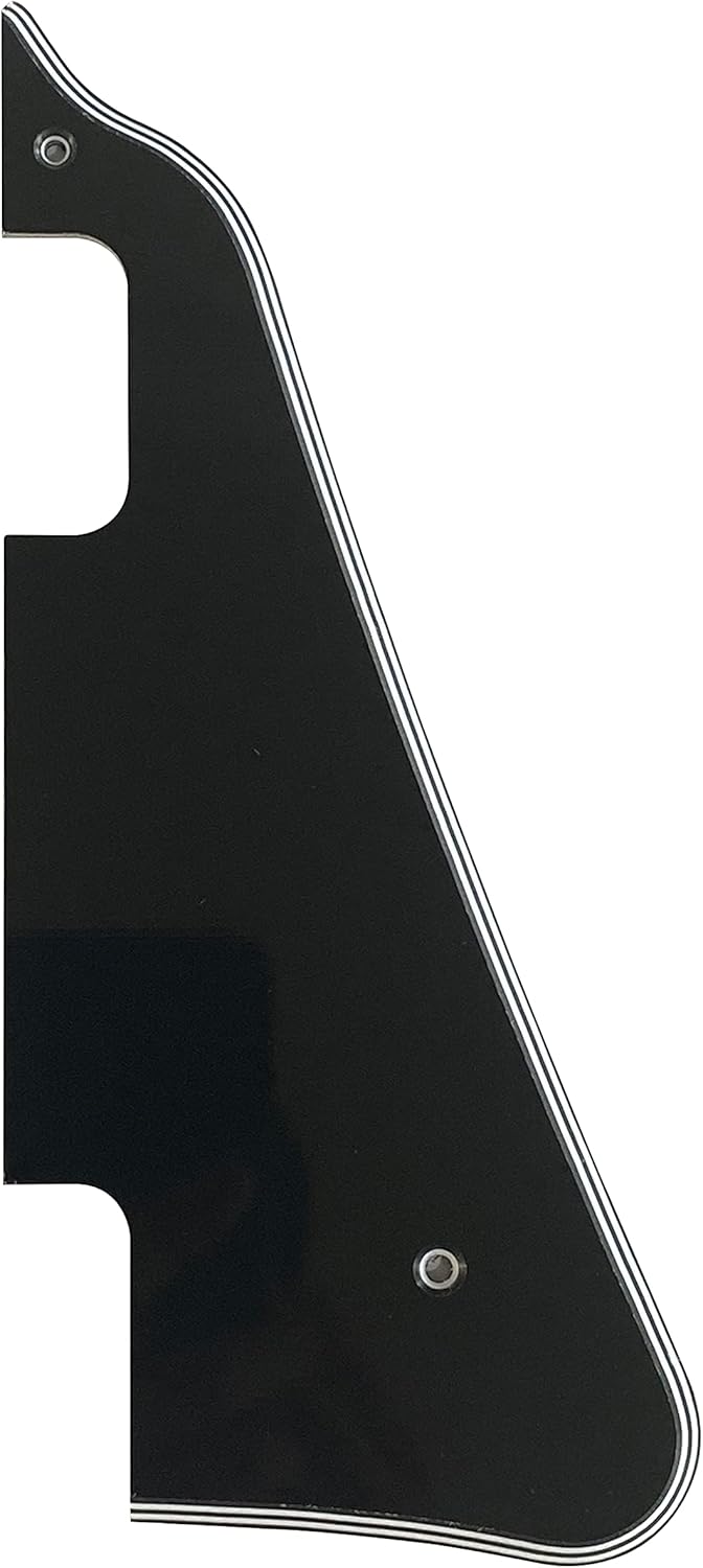 Personalizado para Gibson Epiphone Les Paul LP P90 Style Golpeador de guitarra eléctrica (5 capas negro)