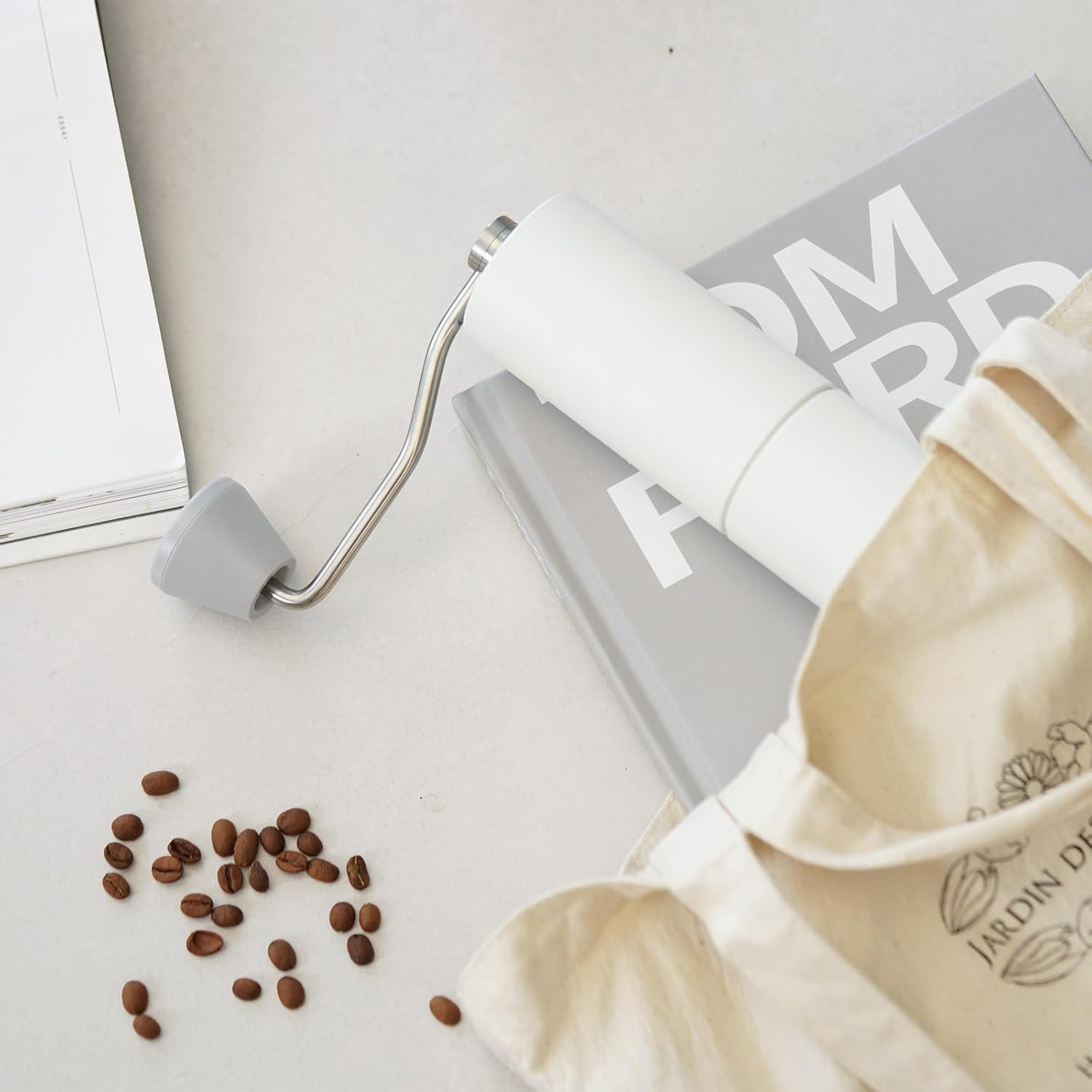 TIMEMORE Molinillo de café manual, plegable, de acero inoxidable, rebabas cónicas, castaño, C2 Max, capacidad de ajuste ajustable interna, 1.06 oz,