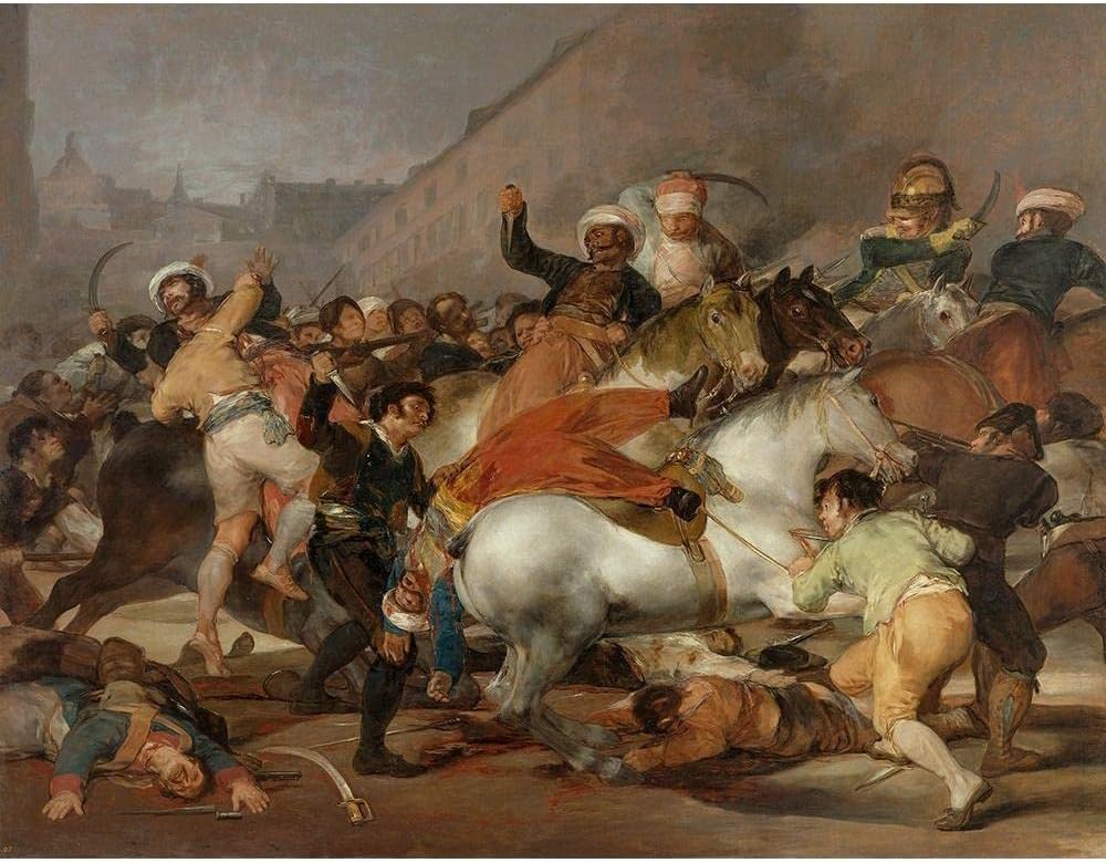 ArtDirect The Second of May 1808 10×8 UnFramed Art Print Poster Ready for Framing by Goya, Francisco