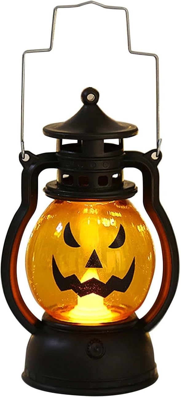 Luces de Halloween, decoraciones de Halloween, luces LED de calabaza y fantasma, para decoración de Halloween, interiores y exteriores, fiesta de