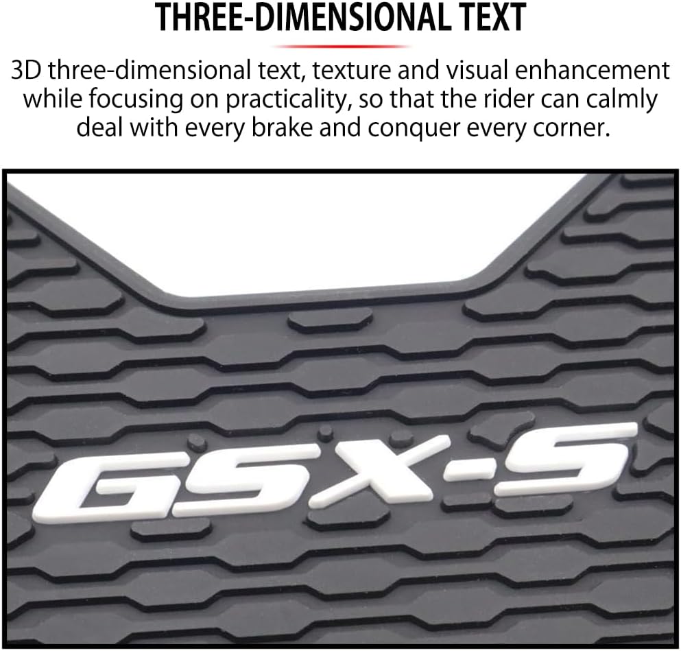 Para GSX-S750 GSXS750 Z GSX-S 750 GSX S750 Z Protector de almohadilla de tanque de motocicleta Etiqueta de Gas Rodilla Grip Tanque Tracción Pad
