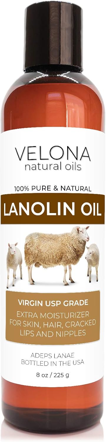 Lanolina aceite USP grado 100% puro piel y cabello Hidratante 8oz