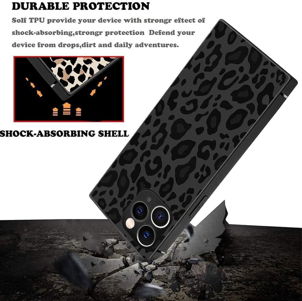 Funda de lujo para iPhone 11 Pro, elegante funda híbrida para mujer, policarbonato duro + silicona suave, a prueba de golpes y antideslizante,