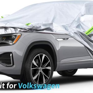 Ajuste personalizado para Volks-wagen – Funda de automóvil de 7 capas impermeable para todo tipo de clima, para exteriores, cubierta completa contra Ajuste personalizado para Volks-wagen – Funda de automóvil de 7 capas impermeable para todo tipo de clima, para exteriores, cubierta completa contra
