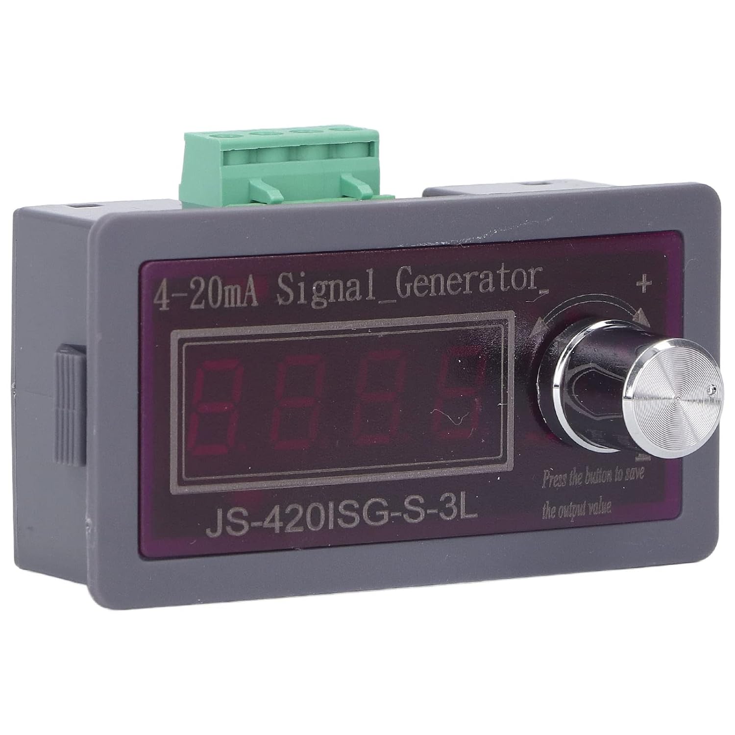 Generador de señal de 4 20mA, alta precisión 4 20mA 0 10 V generador de señal de voltaje de corriente con AMP y voltios simulador analógico de