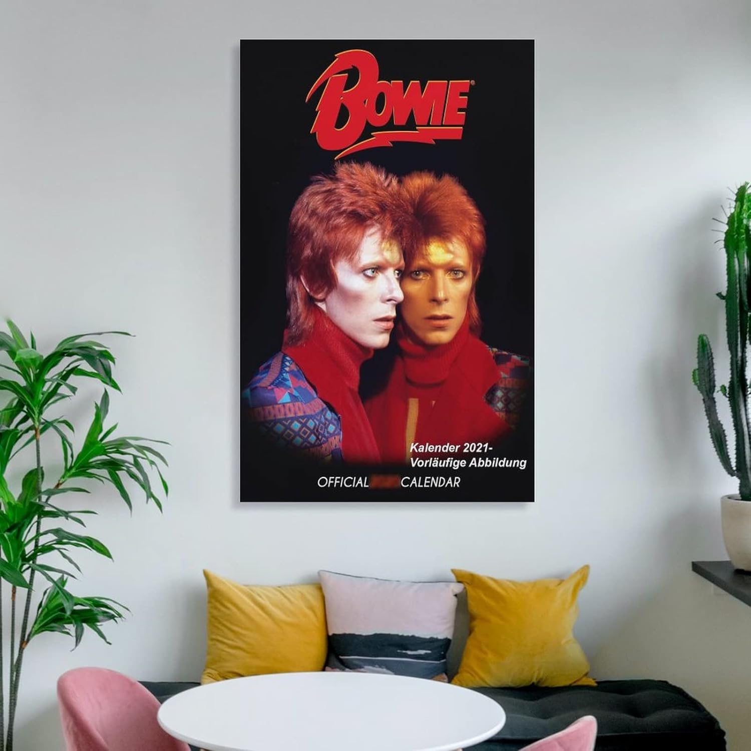 David Ziggy Stardust 1973 Bowie Live Concert – Póster para pared, lienzo, decoración de pared, decoración del hogar, sala de estar, impresiones