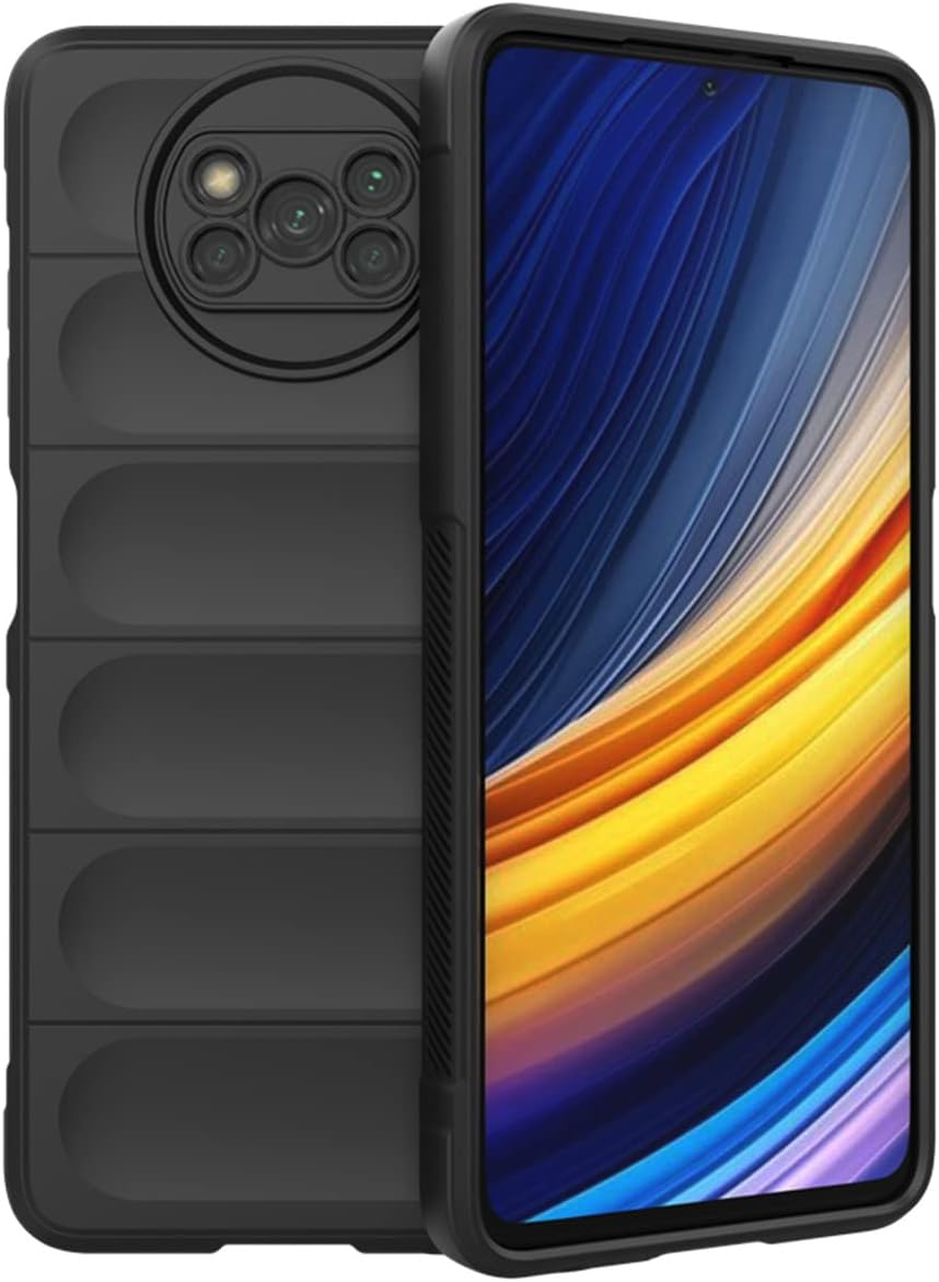 AireWiki Funda compatible con Xiaomi Poco X3 NFC X3 Pro Funda de silicona protectora a prueba de golpes Forro antideslizante externo para Xiaomi