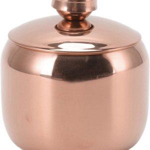 Azucarero, tarro de especias de acero inoxidable para el hogar, contenedor pequeño para condimentos en forma de tambor, recipiente de condimento de Azucarero, tarro de especias de acero inoxidable para el hogar, contenedor pequeño para condimentos en forma de tambor, recipiente de condimento de
