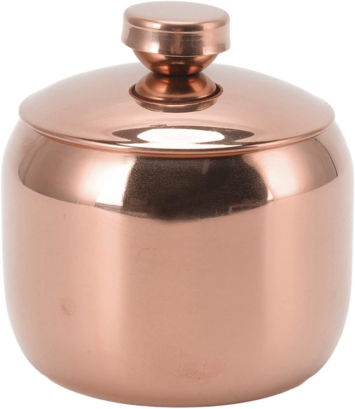 Azucarero, tarro de especias de acero inoxidable para el hogar, contenedor pequeño para condimentos en forma de tambor, recipiente de condimento de