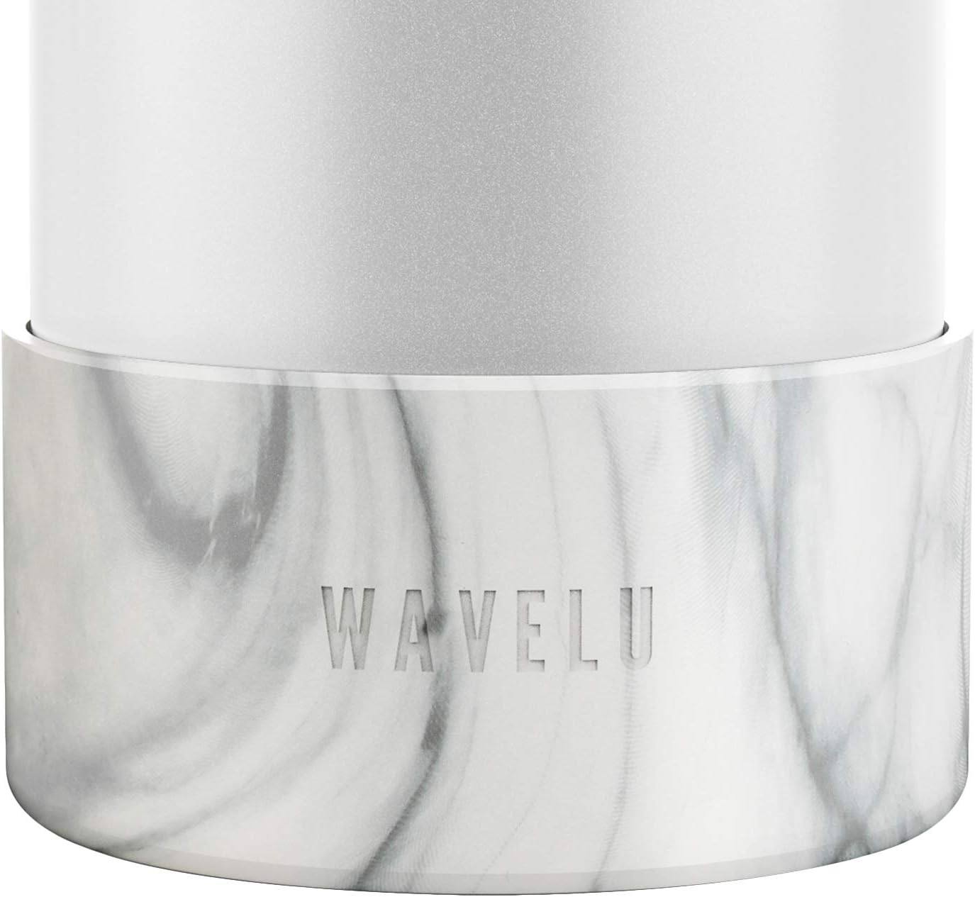 WAVELU Funda protectora de silicona para Hydro Flask  Se adapta a 12-40 onzas  Diseño de mármol  Cubierta inferior antideslizante para botellas de