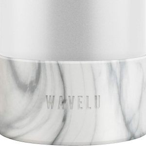 WAVELU Funda protectora de silicona para Hydro Flask  Se adapta a 12-40 onzas  Diseño de mármol  Cubierta inferior antideslizante para botellas de WAVELU Funda protectora de silicona para Hydro Flask  Se adapta a 12-40 onzas  Diseño de mármol  Cubierta inferior antideslizante para botellas de