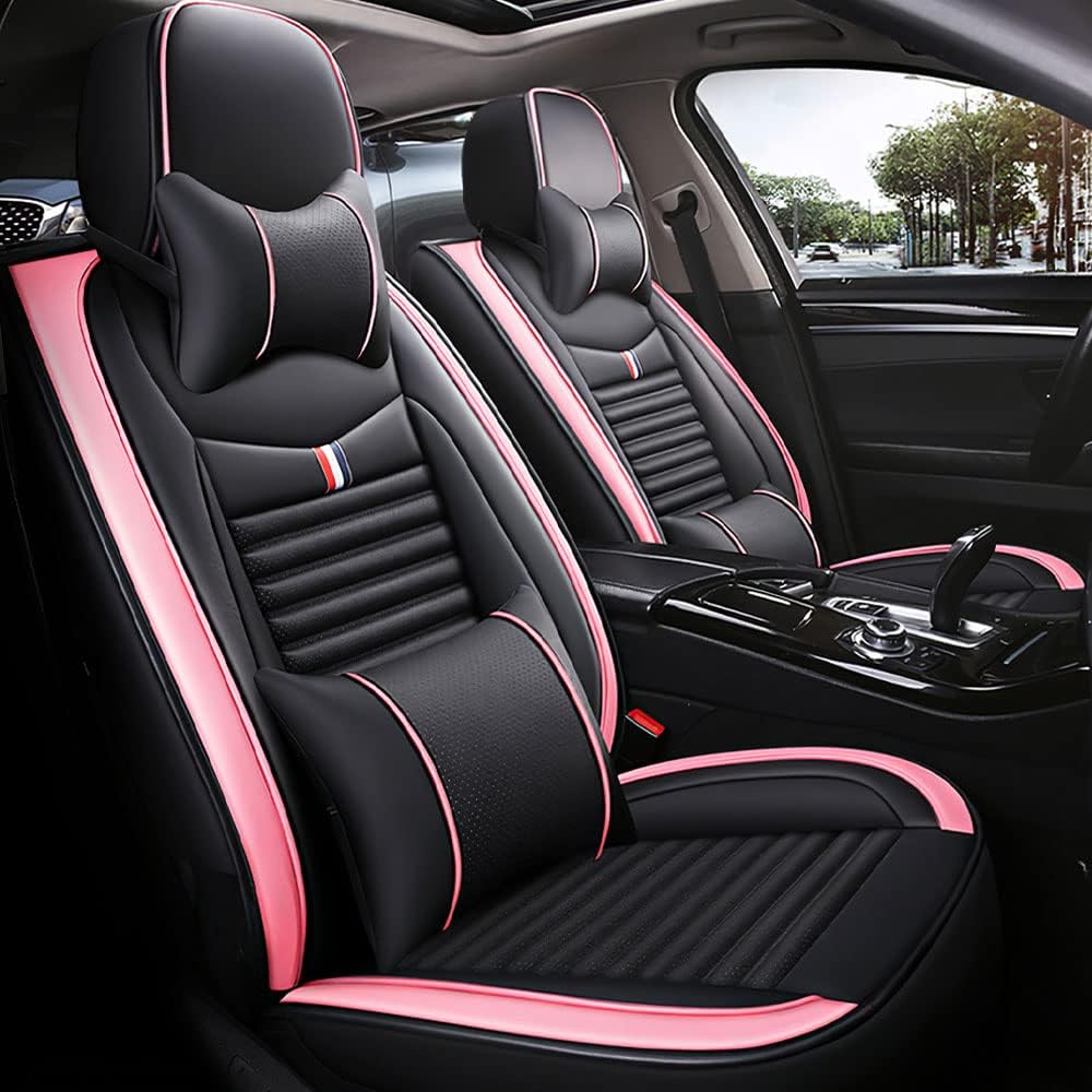 Fundas de asiento de automóvil para Toyota Corolla 1997-2022, fundas de asiento de automóvil de cuero de lujo, funda universal antideslizante para