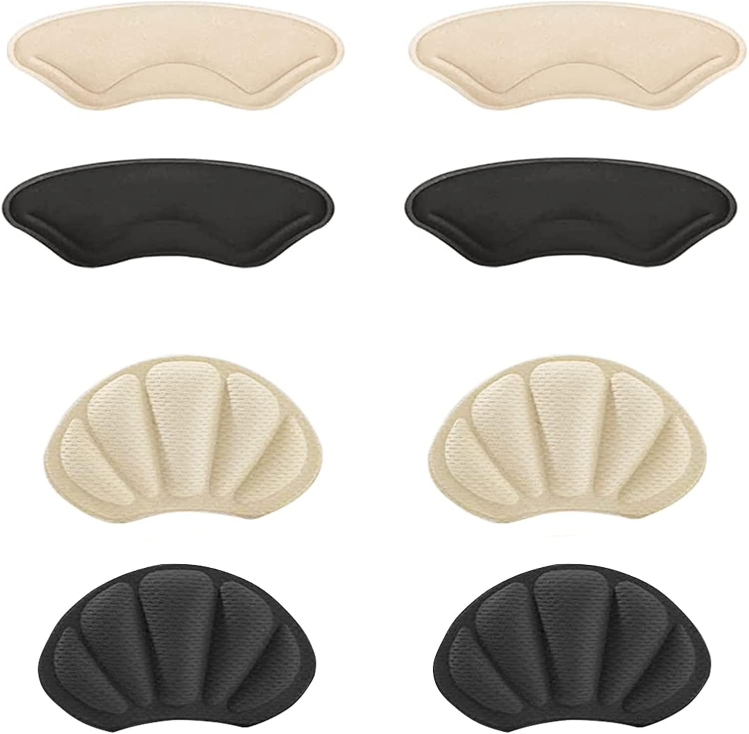 Almohadillas de talón para mujer, Varios colores