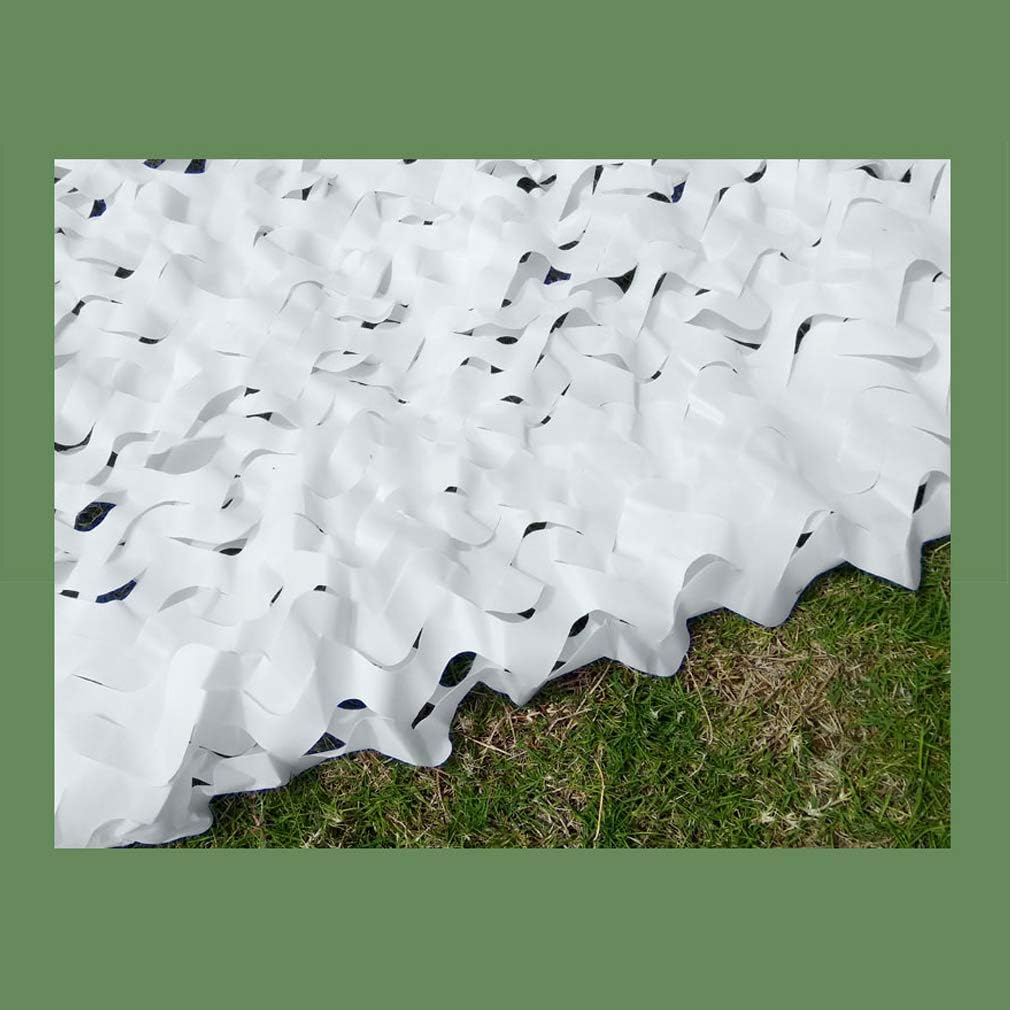 Red de camuflaje de nieve de una sola capa, color blanco para restaurante de jardín, fotografía de fondo temático, decoración de fiestas,