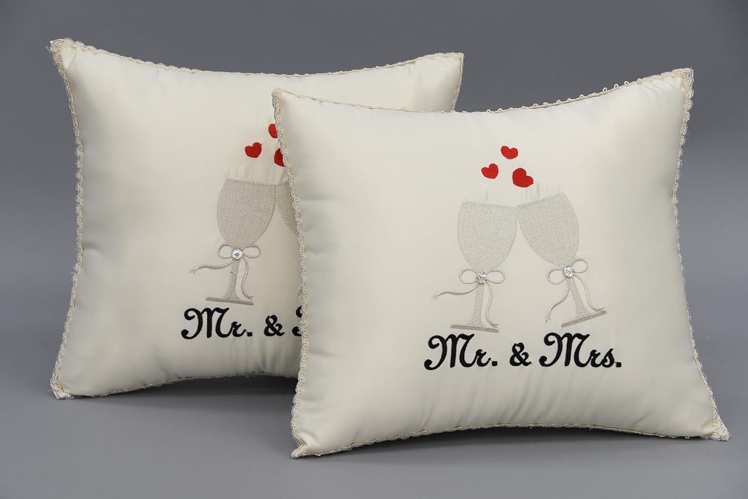 A&C Quinceañeras and More Wedding accessories Pillow set, Wedding Album Wedding Guest book Wedding Pillow Cojines de boda Personalized wedding