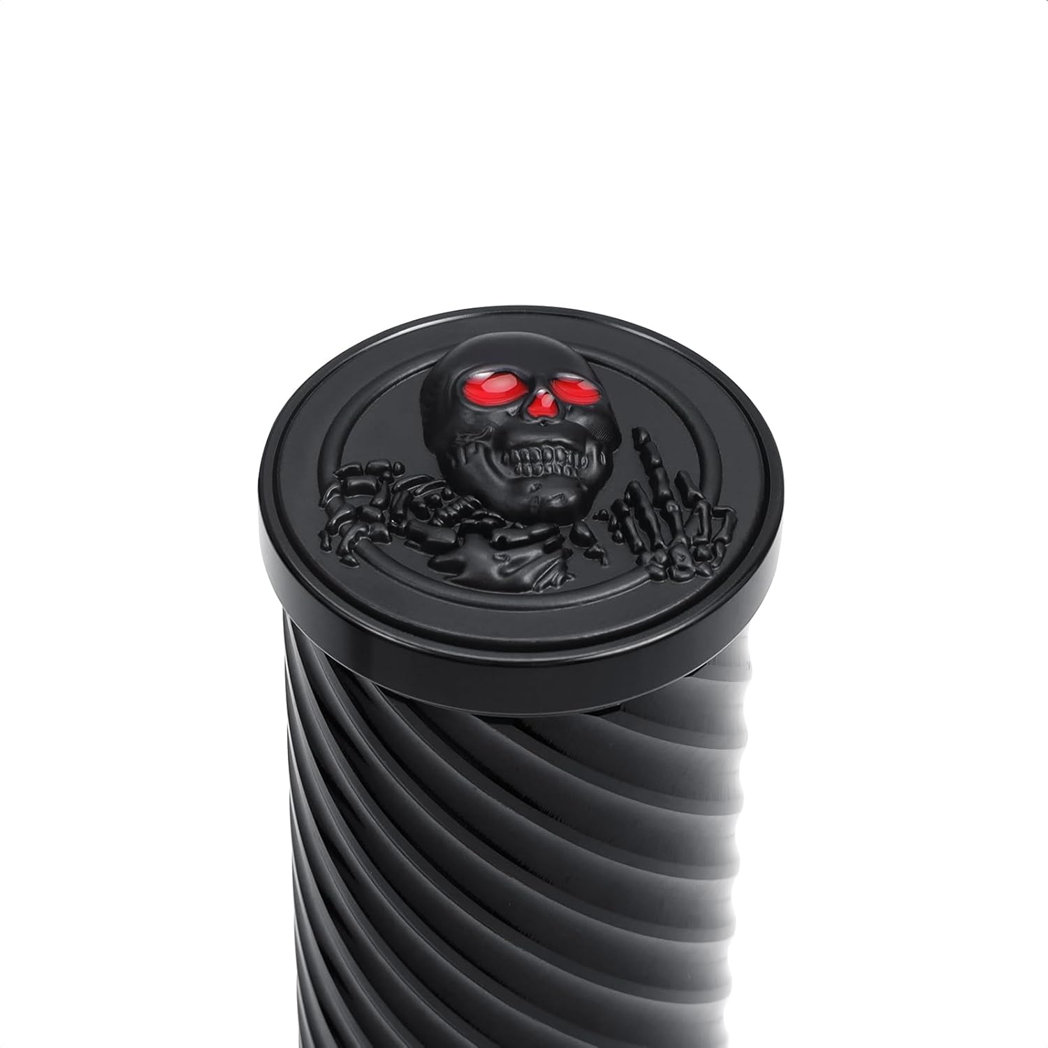 Manillar CNC de aluminio negro para motocicleta, agarre para Harley Sportster Touring Dyna Softail