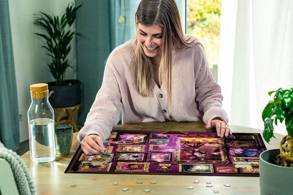 Ravensburger Disney Villainous Dr.Facilier – Rompecabezas de 1000 piezas para adultos, 16523, cada pieza es única, la tecnología Softclick significa