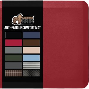 Gorilla Grip – Tapete acolchado antifatiga para cocina y más, grueso y ergonómico, cubierta impermeable resistente a los arañazos, de espuma, Gorilla Grip – Tapete acolchado antifatiga para cocina y más, grueso y ergonómico, cubierta impermeable resistente a los arañazos, de espuma,