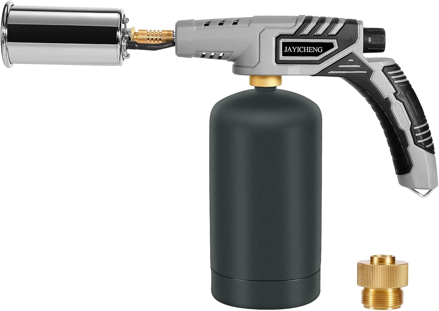 Antorcha de cocina de propano de cocina, 500,000 BTU soplete culinario, video de sous, pistola de fuego para asar filetes, barbacoa y crema brulee