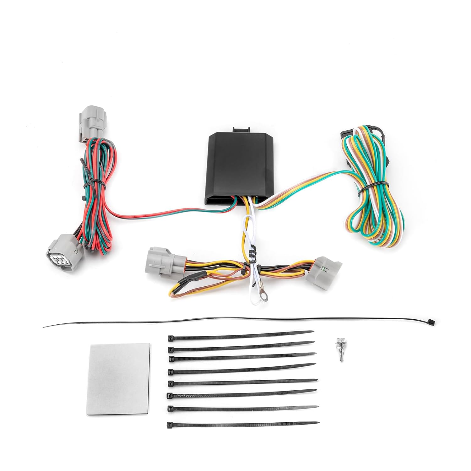 WeiSen Arnés de cableado de remolque de 4 pines personalizado compatible con Toyota Tacoma 2005-2015, Toyota T100 1993-1998, Toyota Hilux 2008-2012