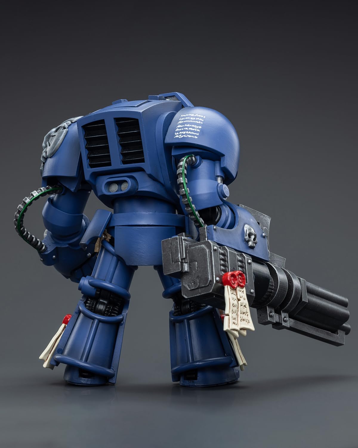 Pipigirl JoyToy – Kit de figuras de acción de 40 K Space Marine con licencia 118 de soldado, ultramarines Terminators Brother Orionus, modelos de 4