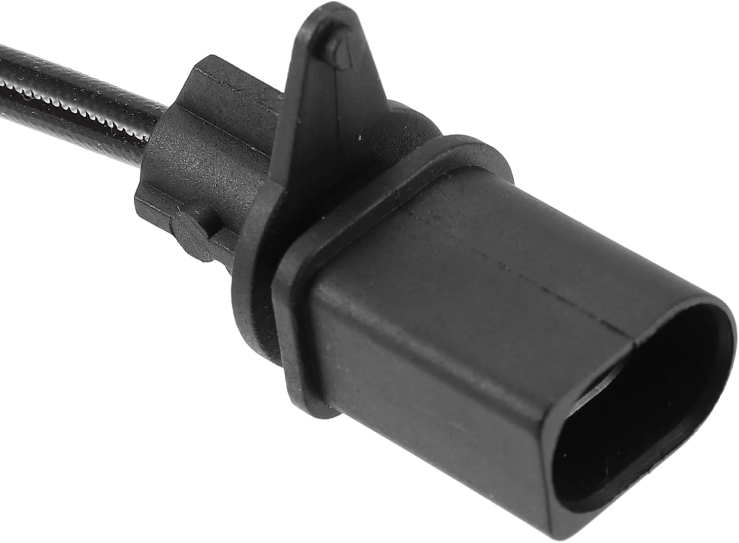 ACROPIX Sensor indicador de desgaste de pastillas de freno delantero apto para Audi A4 – Paquete de 2 negro