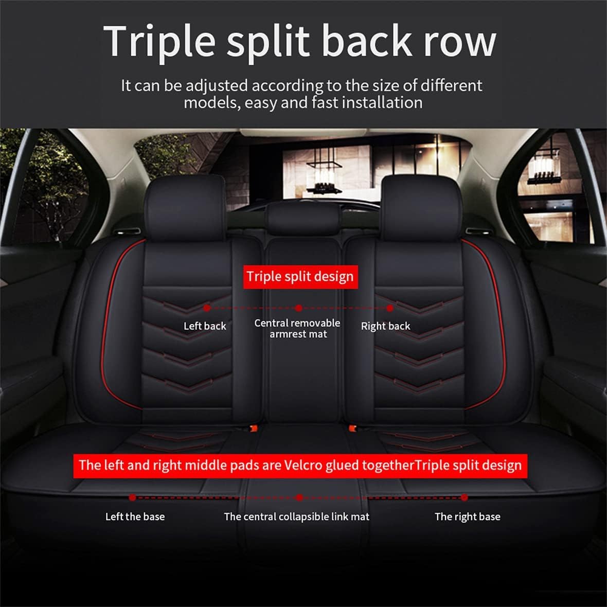 Fundas de asiento de automóvil para Mazda 2 Mazda2 2007-2019 5 asientos, juego completo de funda de cojín de cuero sintético para automóvil,
