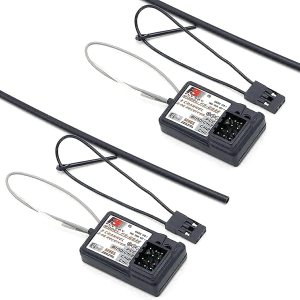 Flysky FS-GR3E AFHDS 2.4G – Receptor de 3 canales con seguro de fallos para FS-GT2 FS-GT2B FS-GT3B FS-GT3C FZ-IT4S RC – Camión barco (2PCS-FS-GR3E) Flysky FS-GR3E AFHDS 2.4G – Receptor de 3 canales con seguro de fallos para FS-GT2 FS-GT2B FS-GT3B FS-GT3C FZ-IT4S RC – Camión barco (2PCS-FS-GR3E)